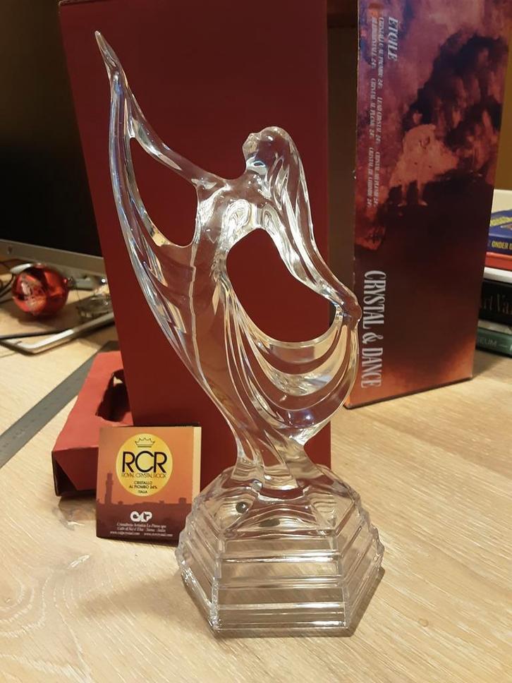 RCR Crystal & Dance Kristallen Beeld, Antiek en Kunst, Antiek | Glas en Kristal, Verzenden