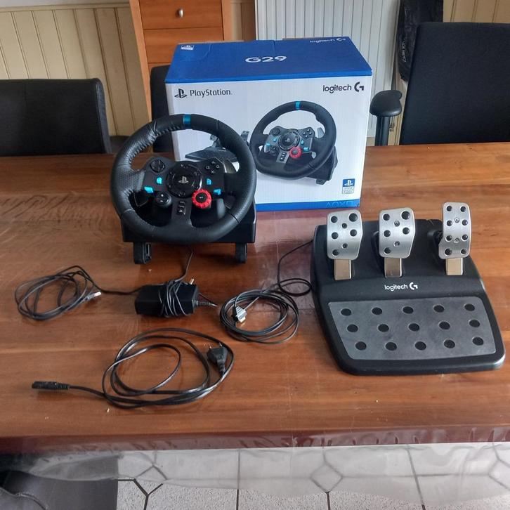 Gaming stuur playstation/pc, Spelcomputers en Games, Spelcomputers | Sony PlayStation Consoles | Accessoires, Zo goed als nieuw