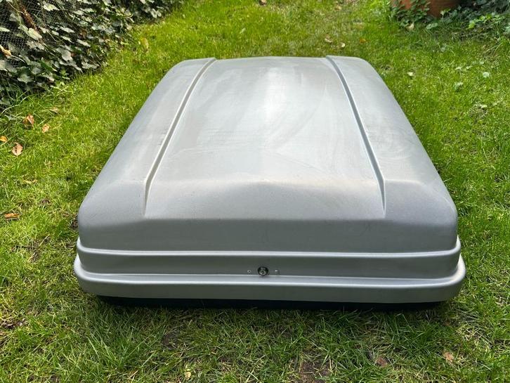 Dakkoffer 90 x 133 cm grijs/zwart (Thule?), Auto diversen, Dakkoffers, Gebruikt, Ophalen