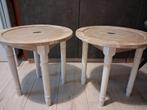 Bijzettafel, Huis en Inrichting, Tafels | Bijzettafels, Ophalen, Minder dan 45 cm, Minder dan 55 cm, Rond