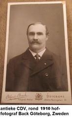 Zweden Carte de Visite, 1910, Hoffotograf Back Göteborg, 28, Verzamelen, Foto, Ophalen of Verzenden, Zo goed als nieuw, Voor 1940