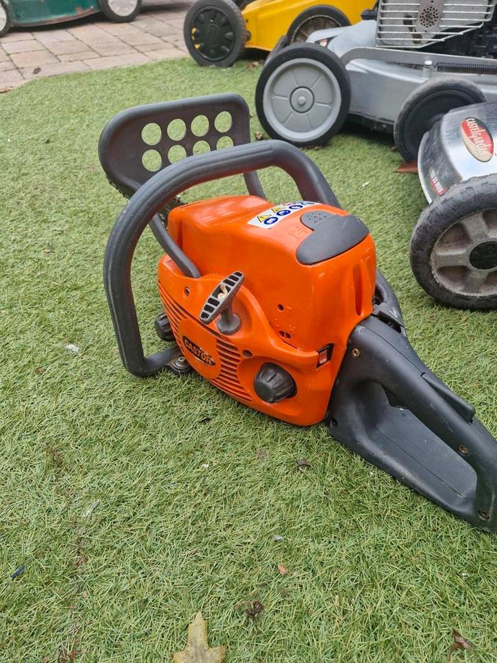 Castor kettingzaag op benzine 35 cm ., Tuin en Terras, Hand-tuingereedschap, Zo goed als nieuw, Ophalen