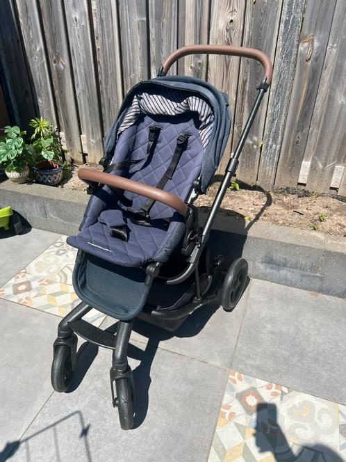 Kinderwagen donkerblauw Easywalker Duo wagen, Kinderen en Baby's, Kinderwagens en Combinaties, Gebruikt, Overige merken, Duowagen
