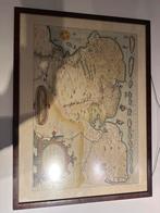 Oude kaart van Friesland, Gelezen, Voor 1800, Ophalen of Verzenden, Landkaart