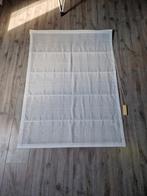 Vouwgordijn off-white met verticale streep 3x, Ophalen, Gebruikt, 100 tot 150 cm, Wit