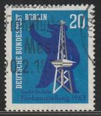 Berlijn 1963 232 Berlijnse beer, Gest, Ophalen of Verzenden, Overige periodes, Gestempeld