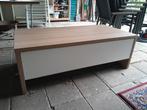 Salontafel ~ lage tafel woonkamer bij de bank ~ design hout, Ophalen, 100 tot 150 cm, 50 tot 100 cm, Zo goed als nieuw
