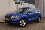 Skoda Karoq 1.0 TSI Business Edition Plus -LED-ECC-CAM-NAVI-, Auto's, Skoda, Voorwielaandrijving, Gebruikt, Euro 6, Blauw