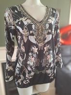 K-Design K design zwarte kralen pailletten top L Gratis Verz, K-design, Verzenden, Zwart, Maat 42/44 (L)