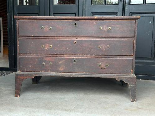 Oude franse ladenkast, Antiek en Kunst, Antiek | Meubels | Kasten, Ophalen of Verzenden