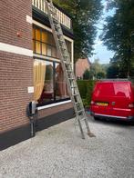 Ladder 2x16 sport., Ophalen of Verzenden, Gebruikt, Ladder, 4 meter of meer