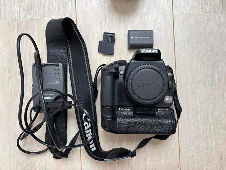 Canon EOS 400D Body, Audio, Tv en Foto, Fotocamera's Digitaal, Zo goed als nieuw, Spiegelreflex, Canon, Geen optische zoom, Ophalen of Verzenden