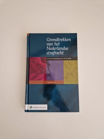 Grondtrekken van het Nederlandse strafrecht (9e druk) beschikbaar voor biedingen