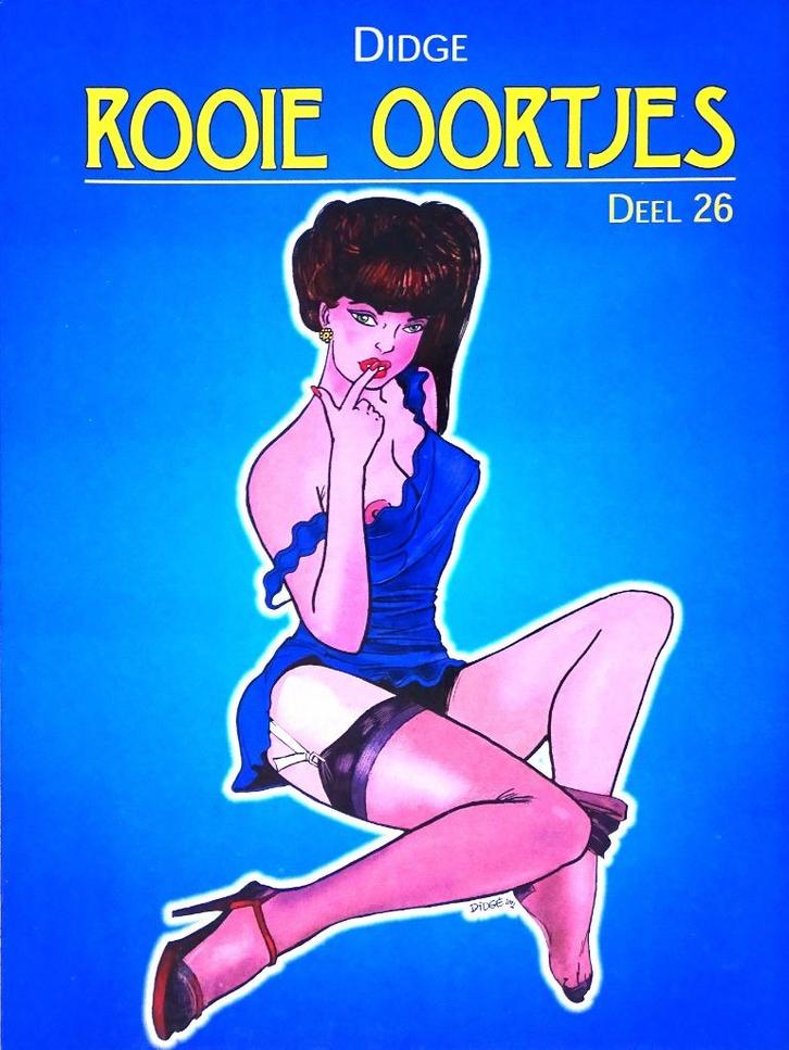 ROOIE OORTJES deel 26 + 9 ANDERE UIT DE OUDE REEKS > EROTIEK, Boeken, Stripboeken, Nieuw, Meerdere stripboeken, Ophalen of Verzenden