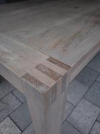 Hardhouten eettafel, Huis en Inrichting, Ophalen, Gebruikt, 100 tot 150 cm, 200 cm of meer