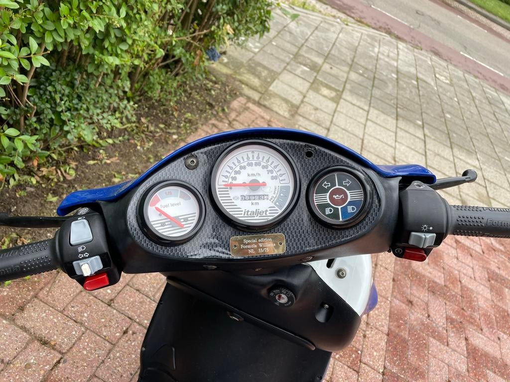 ACTIE ACTIE Italjet F50 Williams Edition - Zeldzaam!, Ophalen of Verzenden, Gebruikt, Overige typen, Overige merken