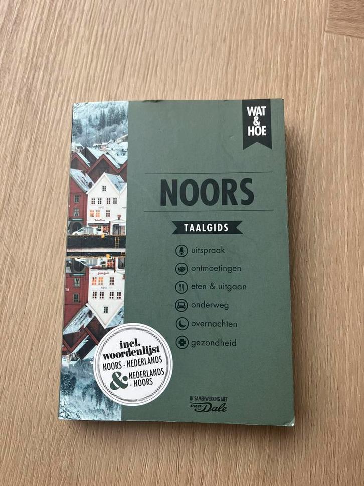 Wat & Hoe taalgids - Noors, Boeken, Reisgidsen, Zo goed als nieuw, Taalgids, Europa, Overige merken, Ophalen of Verzenden