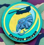 Patch RAF 27 SQN Chinook Driver PVC, Embleem of Badge, Luchtmacht, Ophalen of Verzenden, Engeland