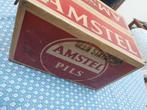 Amstel Bier Krat Karton - Vintage, Ophalen of Verzenden, Gebruikt, Overige typen, Amstel