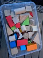 Houten blokken 70 stuks, Ophalen of Verzenden, Zo goed als nieuw