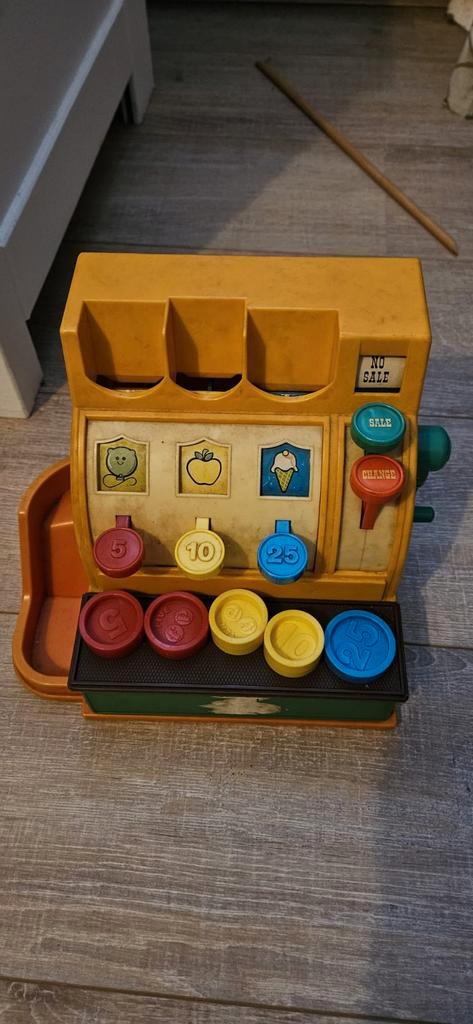 Vintage Speelgoed Kassa, Kinderen en Baby's, Speelgoed | Fisher-Price, Gebruikt, Speelset, Ophalen of Verzenden