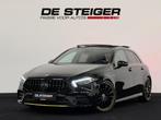 Mercedes-Benz A-klasse 200 AMG Edition 1 Pano Multibeam Sfee, Gebruikt, Zwart, 4 cilinders, Met garantie (alle)