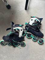 Skeelers maat 38 met pols en knie bescherming., Sport en Fitness, Skeelers, Ophalen, Zo goed als nieuw