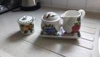 Portmeirion Pomona, roomstel en jampot, Huis en Inrichting, Keuken | Servies, Ophalen, Porselein, Overige stijlen
