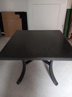 salontafel voor buiten, Tuin en Terras, Tuintafels, Ophalen, Gebruikt, Vierkant, Metaal