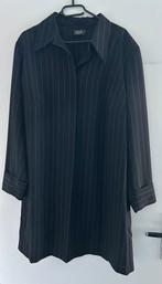 Samoon blousejurk in zwart met krijtstreep maat 48, Kleding | Dames, Grote Maten, Ophalen of Verzenden, Zo goed als nieuw, Samoon