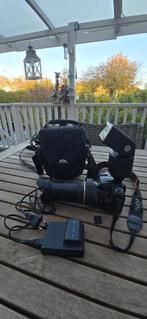 Sony DSLR-A100 zwart Digitale FotoCamera, Spiegelreflex, Ophalen of Verzenden, Zo goed als nieuw, Sony