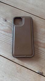 iPhone 14 case bruin leer, Telecommunicatie, Mobiele telefoons | Hoesjes en Frontjes | Apple iPhone, Ophalen, Gebruikt, IPhone 14