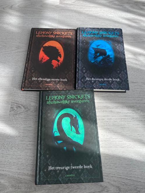 Lemony Snicket boeken te koop. Deel 1, 2 en 3!!, Boeken, Kinderboeken | Jeugd | onder 10 jaar, Zo goed als nieuw, Ophalen of Verzenden