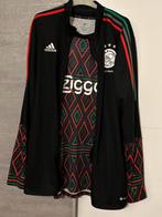 AFC Ajax x Daily Paper x Adidas trainingspak, Kleding | Heren, Zo goed als nieuw, Adidas, Zwart, Voetbal