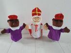 3x Sinterklaas en zwarte Piet pop - poppenkast, Diversen, Sinterklaas, Verzenden, Zo goed als nieuw