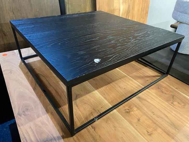 Massief Eiken Salon Tafel 80x80, Huis en Inrichting, Tafels | Salontafels, Nieuw, Minder dan 50 cm, 50 tot 100 cm, 50 tot 100 cm