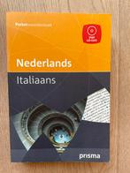 Prisma pocketwoordenboek Nederlands-Italiaans 9789049104122, Ophalen of Verzenden, Zo goed als nieuw, Prisma of Spectrum, Italiaans