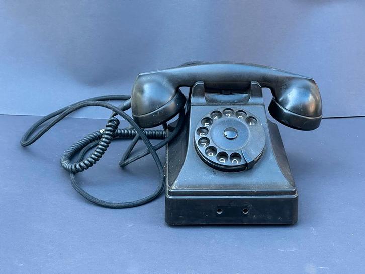 Oude Bakelieten Telefoon, Antiek en Kunst, Antiek | Tv's en Audio, Ophalen of Verzenden