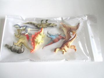 NIEUW Dino Dinosaurus dinosaurussen dieren kunststof set/8 beschikbaar voor biedingen