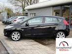 Ford Fiesta 1.25 Titanium airco leder stoelverwarm. 5drs, Voorwielaandrijving, Gebruikt, 4 cilinders, Met garantie (alle)