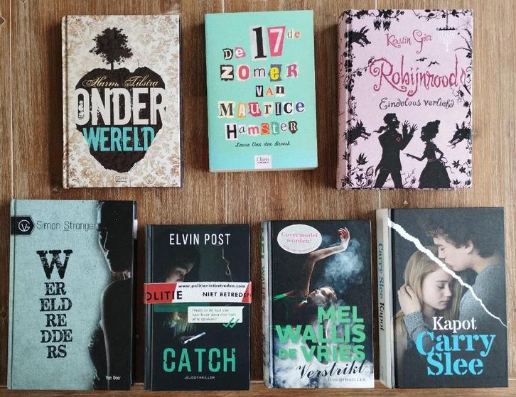 Leespakket Young Adult boeken / Jeugd thrillers - EUR20,00, Boeken, Kinderboeken | Jeugd | 13 jaar en ouder, Zo goed als nieuw