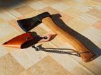 Prachtig Duits vintage handbijltje, hatchet 700gr. Bijzonder, Ophalen of Verzenden, Gebruikt