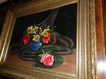 *Prachtige grote gesigneerde & gedateerde (1851) schilderij beschikbaar voor biedingen