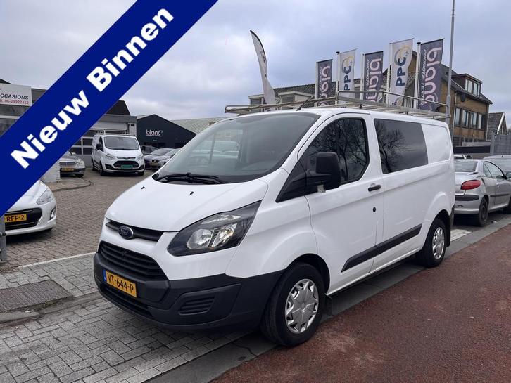 Ford Transit Custom 270 2.2 TDCI L1H1 Trend Dubbel Cabine Im, Auto's, Bestelauto's, Bedrijf, Te koop, ABS, Airconditioning, Alarm