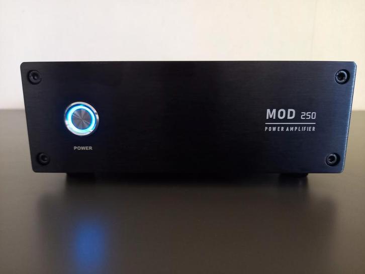 NAIM NAP 250 CLONE POWER-AMPLIFIER 2 X 100 WATT 8 OHM, Audio, Tv en Foto, Versterkers en Receivers, Zo goed als nieuw, Stereo