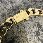 14k gouden armband cuban schakel 17,5 gram, Ophalen of Verzenden, Nieuw, Goud
