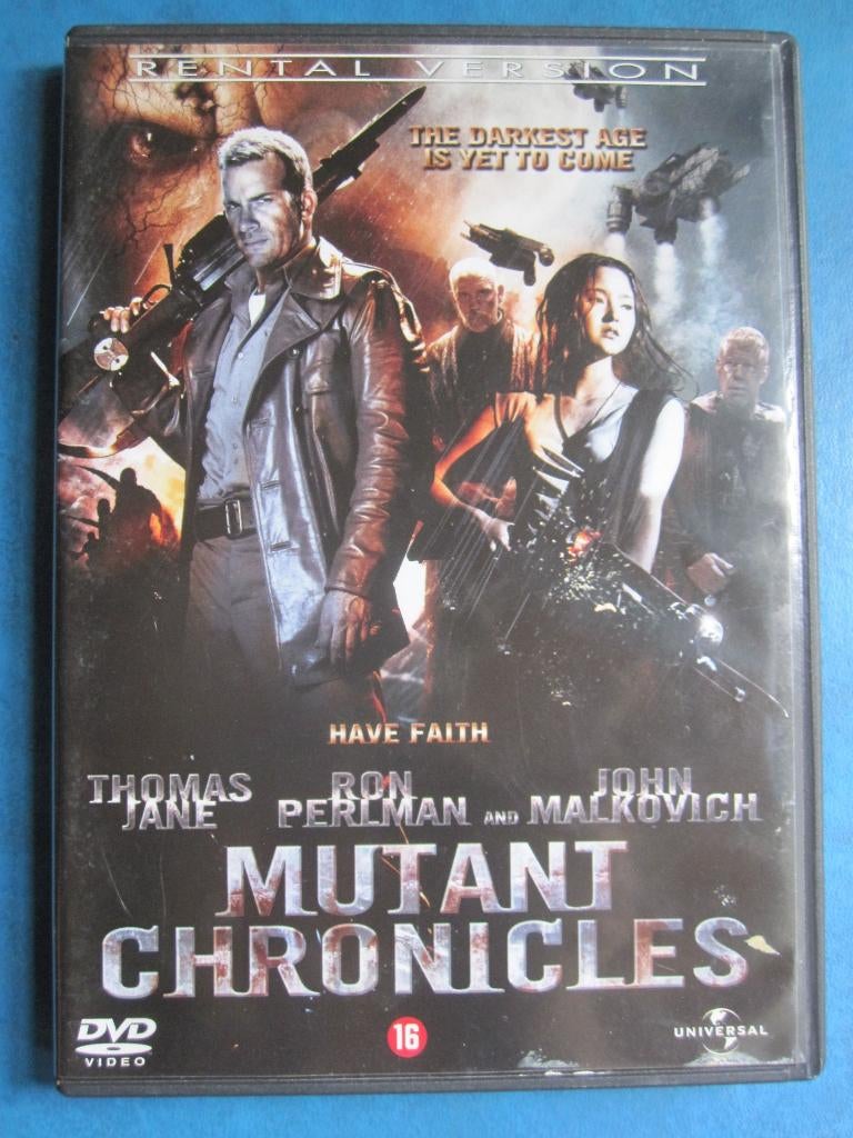 Mutant Chronicles (2008), Cd's en Dvd's, Dvd's | Science Fiction en Fantasy, Zo goed als nieuw, Science Fiction, Vanaf 16 jaar