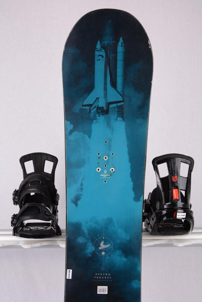 159 snowboard BURTON PROCESS EXPERIENCE FLYING V, BLUE, Sport en Fitness, Snowboarden, Ophalen of Verzenden, Gebruikt, Board