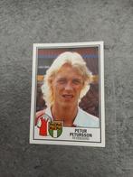 Panini sticker Voetbal 85. Speler Petur Petursson Feyenoord., Verzenden, Zo goed als nieuw, Sticker