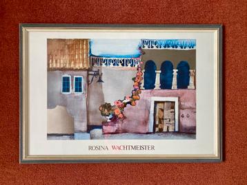 Rosina Wachtmeister in zeer mooie lijst 68x100. beschikbaar voor biedingen